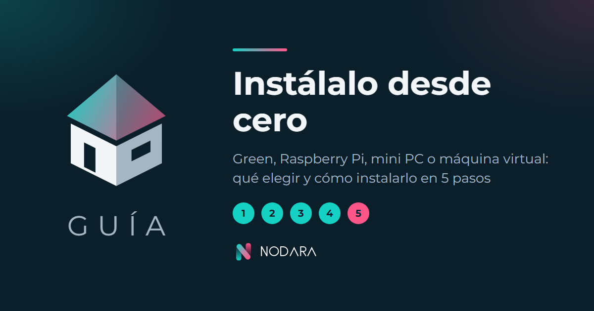 Instalar Home Assistant desde cero: Green, Raspberry Pi, mini PC o máquina virtual, en 5 pasos