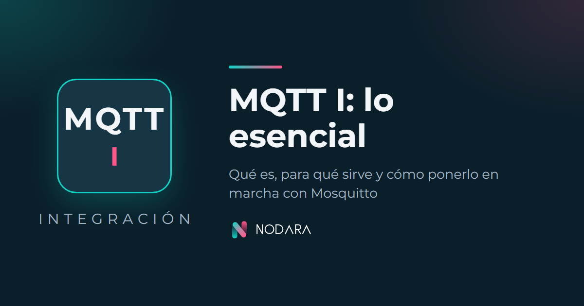 Sello MQTT I junto al titular «MQTT I: lo esencial»